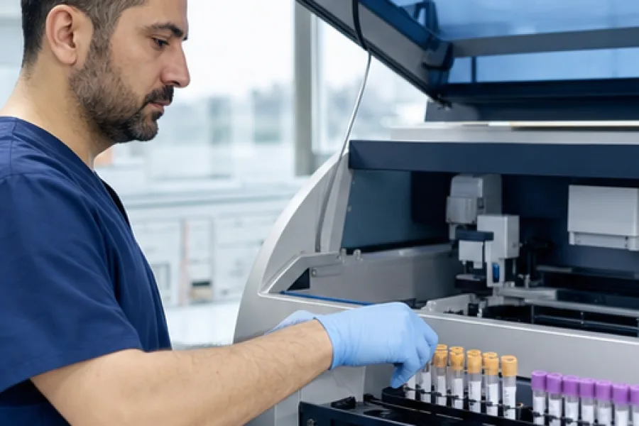 Hepatit C (Anti-HCV) Testi uygulamasi, 2. gorunum - Izmir Pusula OSGB Torbali